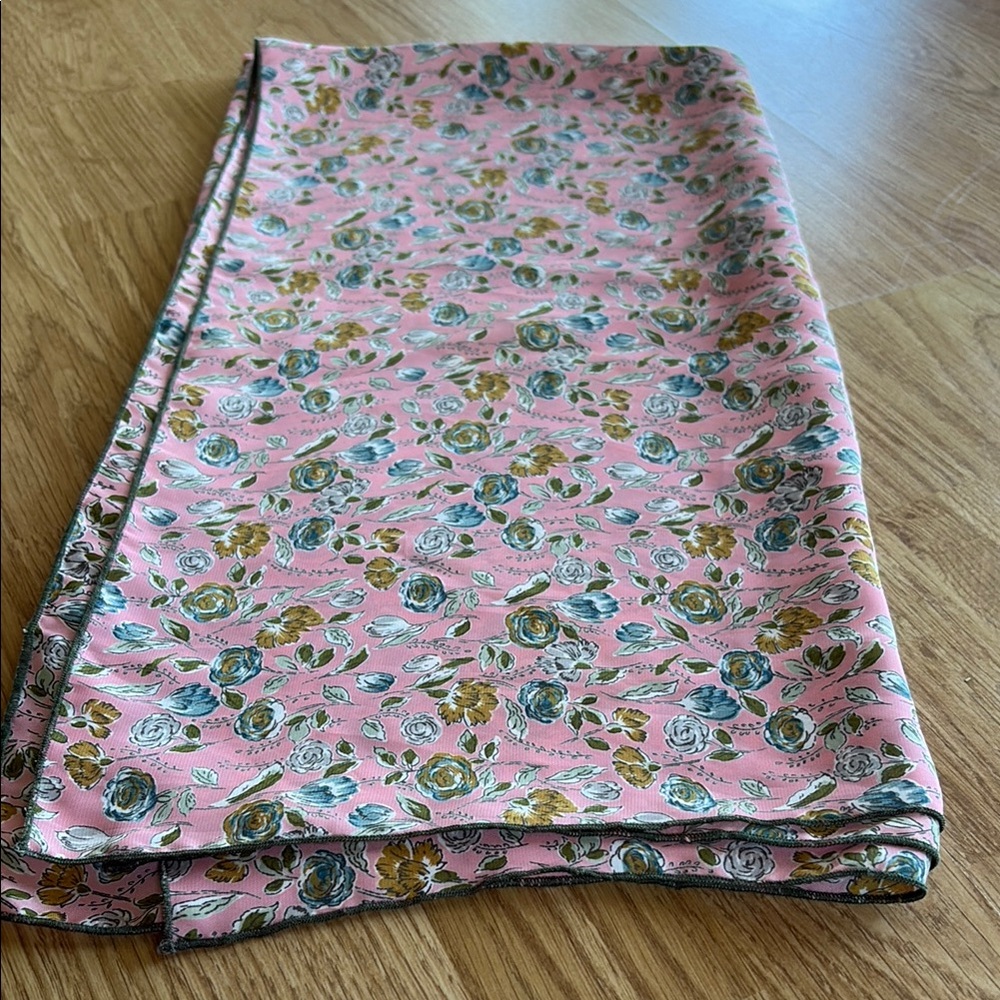 Floral Pink Wild Rag